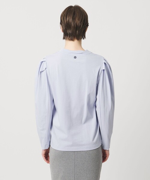 Pheeta(フィータ)の「<Pheeta>Emmy カーブ ロングスリーブ カットソー / 015C-CU6(Tシャツ/カットソー・レディース・ブラック/ライトブルー/ホワイト・FREE)」の12枚目の写真
