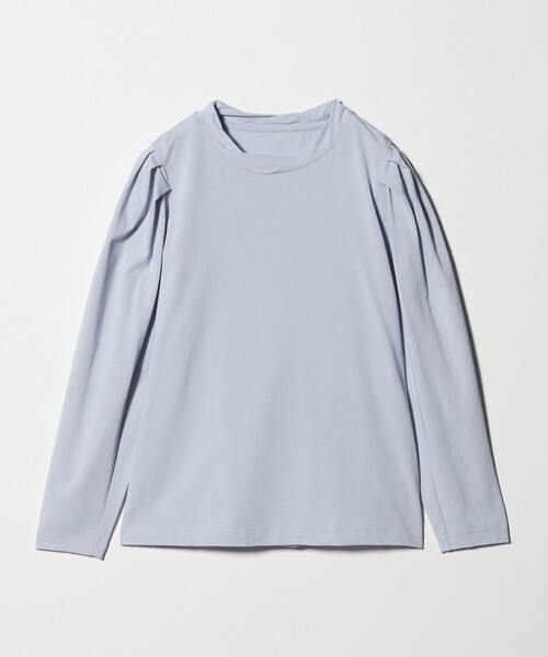 Pheeta(フィータ)の「<Pheeta>Emmy カーブ ロングスリーブ カットソー / 015C-CU6(Tシャツ/カットソー・レディース・ブラック/ライトブルー/ホワイト・FREE)」の13枚目の写真
