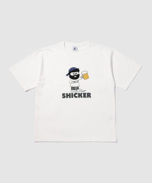 Mac-House(マックハウス)の「オジーサガラ刺繍 クルーネック 半袖Tシャツ(Tシャツ/カットソー・メンズ・ピンク/ホワイト系1/ホワイト系2/ブルーグリーン・M/L)」の22枚目の写真