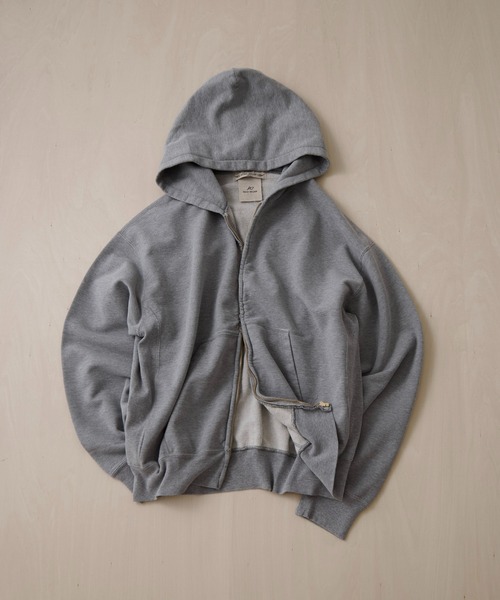REMI RELIEF/レミレリーフ】SP加工裏毛ZIPパーカー New Fit（パーカー