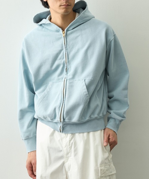 REMI RELIEF/レミレリーフ】SP加工裏毛ZIPパーカー New Fit（パーカー