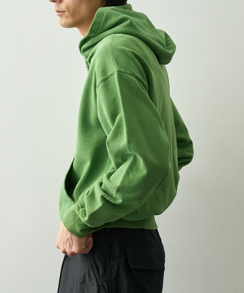REMI RELIEF/レミレリーフ】SP加工裏毛ZIPパーカー New Fit（パーカー