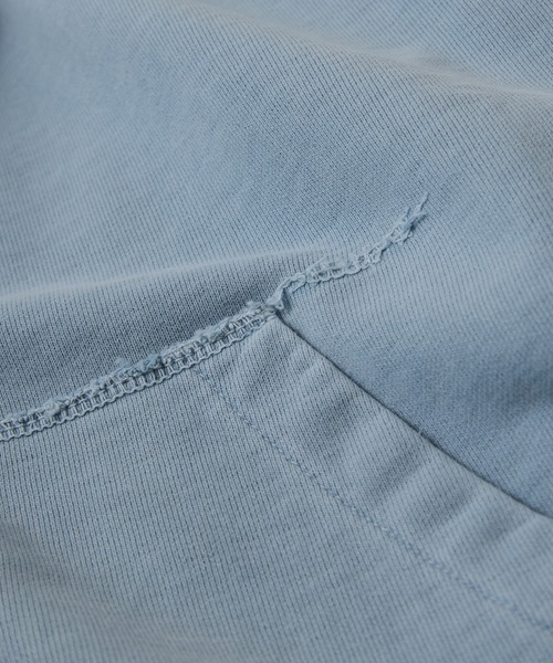 REMI RELIEF（レミレリーフ）の「【REMI RELIEF/レミレリーフ】SP加工裏毛ZIPパーカー New Fit（パーカー・メンズ・グレー/サックスブルー/グリーン・M/L）」の20枚目の写真