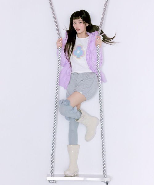 ROCKFISH WEATHERWEAR（ロックフィッシュウェザーウェア）の「[x ILLIT] ORIGINAL RAIN BOOTS SHORT DOT（レインシューズ・レディース・アイボリー・23.0cm/23.5cm/24.0cm/24.5cm/25.0cm）」の15枚目の写真