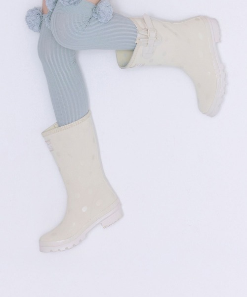 ROCKFISH WEATHERWEAR（ロックフィッシュウェザーウェア）の「[x ILLIT] ORIGINAL RAIN BOOTS SHORT DOT（レインシューズ・レディース・アイボリー・23.0cm/23.5cm/24.0cm/24.5cm/25.0cm）」の17枚目の写真