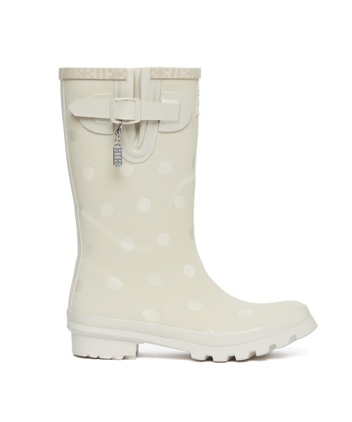 ROCKFISH WEATHERWEAR（ロックフィッシュウェザーウェア）の「[x ILLIT] ORIGINAL RAIN BOOTS SHORT DOT（レインシューズ・レディース・アイボリー・23.0cm/23.5cm/24.0cm/24.5cm/25.0cm）」の5枚目の写真