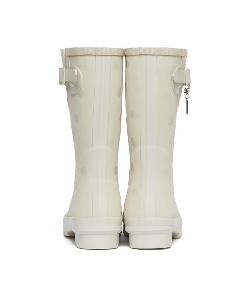 ROCKFISH WEATHERWEAR（ロックフィッシュウェザーウェア）の「[x ILLIT] ORIGINAL RAIN BOOTS SHORT DOT（レインシューズ・レディース・アイボリー・23.0cm/23.5cm/24.0cm/24.5cm/25.0cm）」の6枚目の写真