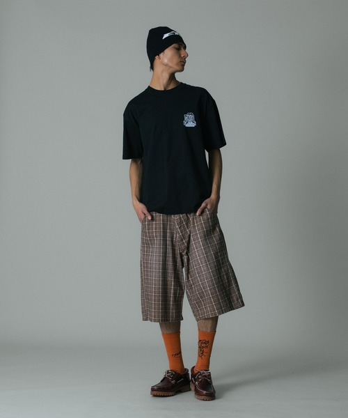 XLARGE（エクストララージ）の「DOG SOCKS（ソックス/靴下・メンズ・オレンジ/ブラック/ホワイト・ONE SIZE）」の5枚目の写真