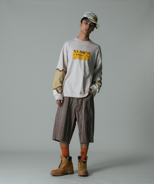 XLARGE（エクストララージ）の「DOG SOCKS（ソックス/靴下・メンズ・オレンジ/ブラック/ホワイト・ONE SIZE）」の6枚目の写真