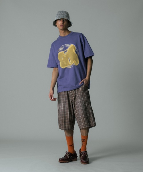 XLARGE（エクストララージ）の「DOG SOCKS（ソックス/靴下・メンズ・オレンジ/ブラック/ホワイト・ONE SIZE）」の7枚目の写真