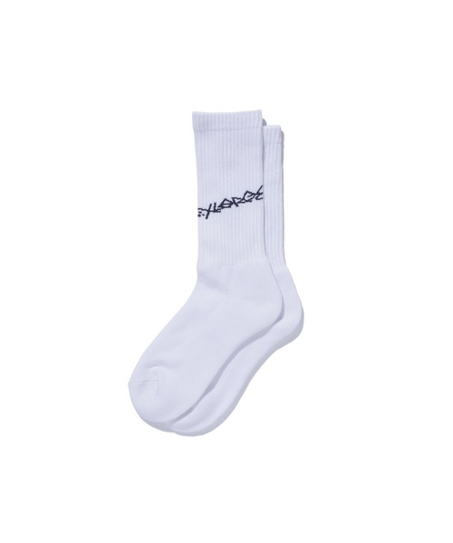 XLARGE（エクストララージ）の「DOG SOCKS（ソックス/靴下・メンズ・オレンジ/ブラック/ホワイト・ONE SIZE）」の8枚目の写真