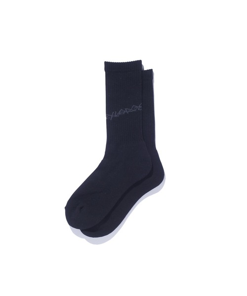XLARGE（エクストララージ）の「DOG SOCKS（ソックス/靴下・メンズ・オレンジ/ブラック/ホワイト・ONE SIZE）」の13枚目の写真