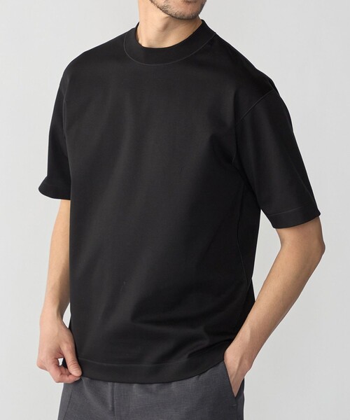 SHIPS(シップス)の「SHIPS: MADE IN JAPAN クルーネック ハイゲージ ポンチ ライト Tシャツ(Tシャツ/カットソー・メンズ・ロイヤルブルー/ホワイト/キャメル/ライトグリーン/ブラック/ライトブルー/クリーム/ダークグリーン/ネイビー・SMALL/MEDIUM/LARGE/X-LARGE)」の2枚目の写真