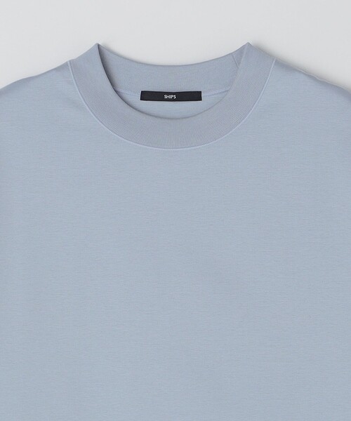 SHIPS(シップス)の「SHIPS: MADE IN JAPAN クルーネック ハイゲージ ポンチ ライト Tシャツ(Tシャツ/カットソー・メンズ・ロイヤルブルー/ホワイト/キャメル/ライトグリーン/ブラック/ライトブルー/クリーム/ダークグリーン/ネイビー・SMALL/MEDIUM/LARGE/X-LARGE)」の19枚目の写真