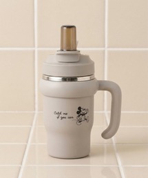 Disney（ディズニー）の「〈DISNEY/ディズニー〉ミッキーマウス シンプルロゴ ハンドル付ストロータンブラー 570ml STSTB6（グラス/マグカップ/タンブラー）」