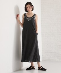 ほんのり品の良い甘さ レースキャミワンピース