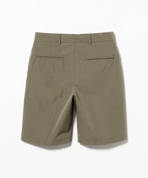 BEAMS F(ビームスエフ)の「ウェザークロス 1プリーツ イージーショーツ(その他パンツ・メンズ・ブラック/オリーブ・L/XL/S/M)」の8枚目の写真