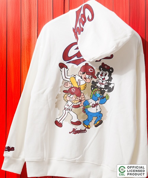 NEW JACK(ニュージャック)の「【セ・リーグ】NEW JACK プロ野球 ZIPパーカー / Professional Baseball Zip-Up Hoodie(パーカー・メンズ・ブラック系1/ブラック系2/ホワイト系4/ブラック系3/ホワイト系2/ホワイト系1/ホワイト系5/ブラック系4/ホワイト系3/ブラック系5・M/S/XL/L)」の5枚目の写真