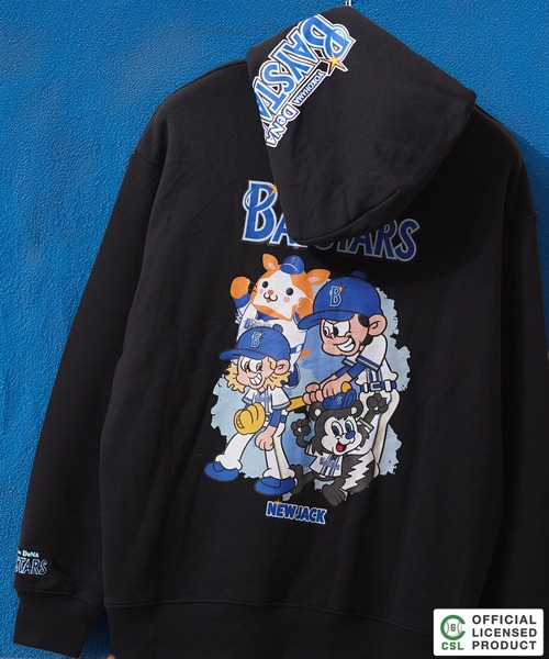 セ・リーグ】NEW JACK プロ野球 ZIPパーカー / Professional Baseball