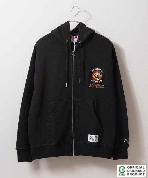NEW JACK(ニュージャック)の「【セ・リーグ】NEW JACK プロ野球 ZIPパーカー / Professional Baseball Zip-Up Hoodie(パーカー・メンズ・ブラック系1/ブラック系2/ホワイト系4/ブラック系3/ホワイト系2/ホワイト系1/ホワイト系5/ブラック系4/ホワイト系3/ブラック系5・M/S/XL/L)」の16枚目の写真