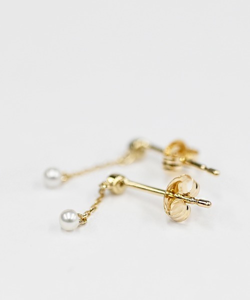 sowi(ソーイ)の「K10YG ダイヤモンド×シードパールピアス(ピアス(両耳用)・レディース・ゴールド・フリ-)」の6枚目の写真