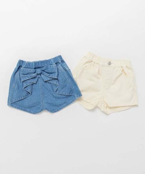 BRANSHES(ブランシェス)の「バックリボンショートパンツ(その他パンツ・キッズ・アイボリー/ブルー・110/140/100/90/130/120/150)」の16枚目の写真