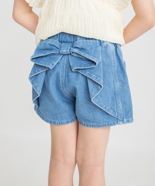BRANSHES(ブランシェス)の「バックリボンショートパンツ(その他パンツ・キッズ・アイボリー/ブルー・110/140/100/90/130/120/150)」の13枚目の写真
