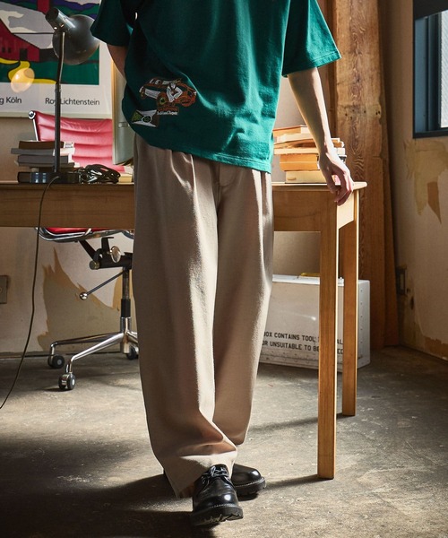 niko and...（ニコアンド）の「バルーンテーパードパンツ（その他パンツ・メンズ・ブルー/アイボリー/チャコール・LARGE/MEDIUM）」の5枚目の写真