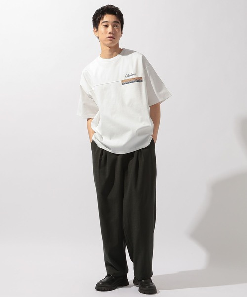 niko and...（ニコアンド）の「バルーンテーパードパンツ（その他パンツ・メンズ・ブルー/アイボリー/チャコール・LARGE/MEDIUM）」の11枚目の写真