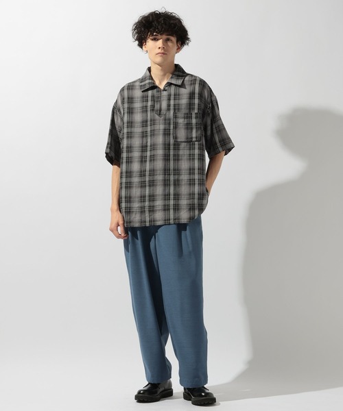 niko and...（ニコアンド）の「バルーンテーパードパンツ（その他パンツ・メンズ・ブルー/アイボリー/チャコール・LARGE/MEDIUM）」の19枚目の写真