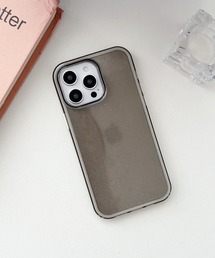 Vini（ヴィニ）の「シンプル パウダー ラメ クリア iPhone ケース 13/14.15.16.17.17pro（スマホケース/カバー）」