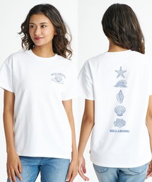 BILLABONG ウィメンズ SUMMER ICONS BOY FIT COOL TEE Tシャツ 【2026年夏モデル】