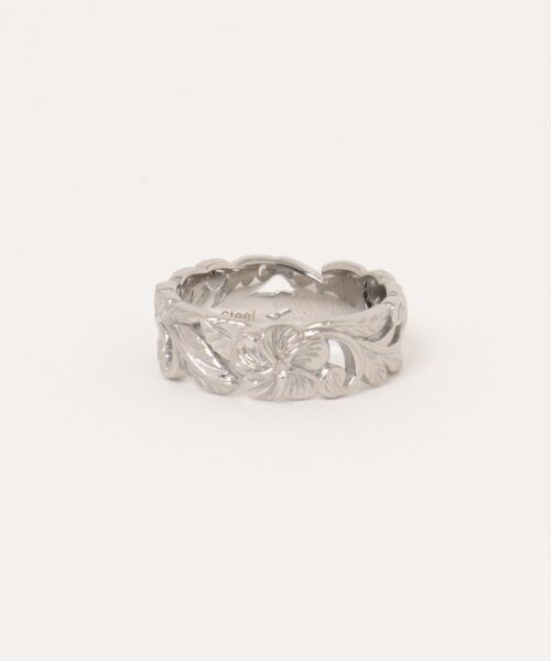IRIEBEACH(アイリービーチ)の「heritage ring #IB-005/【ハワイアンジュエリー】【サージカルステンレス】【金属アレルギー対応】【IRIEBEACH / アイリービーチ】つけっぱなしOK(リング・レディース・ゴールド/ピンク/シルバー・9号/11号/13号/15号/17号/19号/21号/7号)」の2枚目の写真