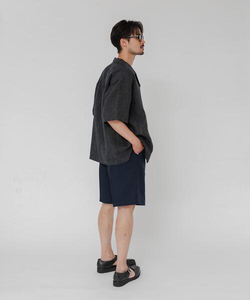 URBAN RESEARCH(アーバンリサーチ)の「LINEN CHAMBRAY O/C SHIRTS(シャツ/ブラウス・メンズ・ブラック/カーキ/ネイビー・MEDIUM/LARGE)」の8枚目の写真