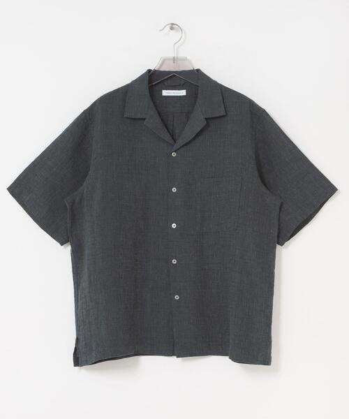URBAN RESEARCH(アーバンリサーチ)の「LINEN CHAMBRAY O/C SHIRTS(シャツ/ブラウス・メンズ・ブラック/カーキ/ネイビー・MEDIUM/LARGE)」の12枚目の写真