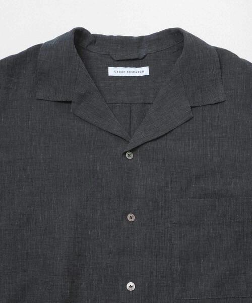 URBAN RESEARCH(アーバンリサーチ)の「LINEN CHAMBRAY O/C SHIRTS(シャツ/ブラウス・メンズ・ブラック/カーキ/ネイビー・MEDIUM/LARGE)」の13枚目の写真
