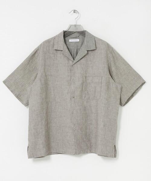 URBAN RESEARCH(アーバンリサーチ)の「LINEN CHAMBRAY O/C SHIRTS(シャツ/ブラウス・メンズ・ブラック/カーキ/ネイビー・MEDIUM/LARGE)」の22枚目の写真