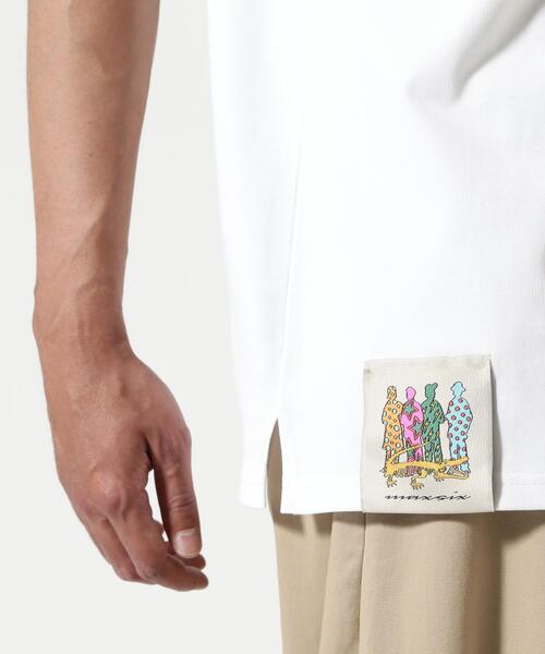 maxsix（マックスシックス）の「maxsix (マックスシックス) SINGLE HEART S/S TEE（Tシャツ/カットソー・メンズ・ブラック/ホワイト・M/S/L）」の20枚目の写真