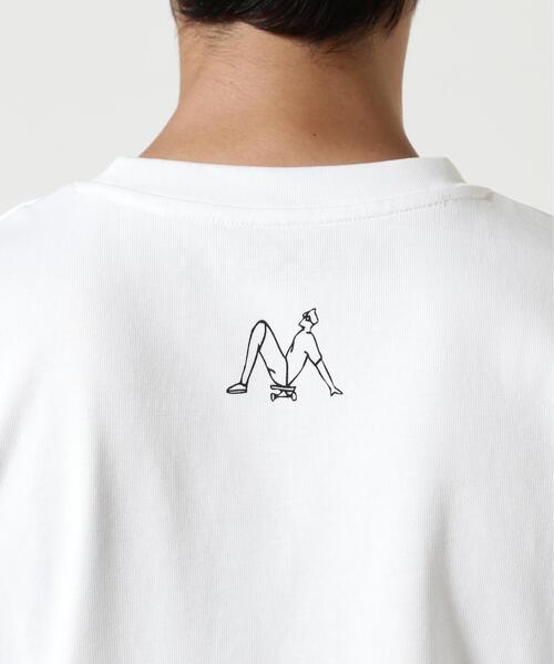 maxsix（マックスシックス）の「maxsix (マックスシックス) SINGLE HEART S/S TEE（Tシャツ/カットソー・メンズ・ブラック/ホワイト・M/S/L）」の19枚目の写真