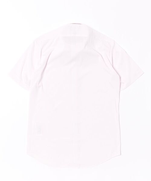TAKA-Q(タカキュー)の「ワイシャツ メンズ ストレッチ 吸水速乾 ノンアイロン ショート ボタンダウン 半袖 ビジネス ドレス NEWスタンダードフィット(ビジネスシャツ・メンズ・ピンク・3L/S/MEDIUM/LARGE/X-LARGE)」の3枚目の写真