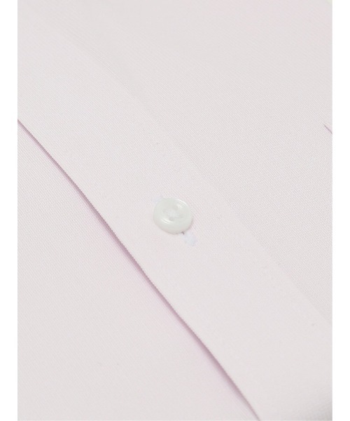 TAKA-Q(タカキュー)の「ワイシャツ メンズ ストレッチ 吸水速乾 ノンアイロン ショート ボタンダウン 半袖 ビジネス ドレス NEWスタンダードフィット(ビジネスシャツ・メンズ・ピンク・3L/S/MEDIUM/LARGE/X-LARGE)」の7枚目の写真