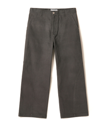 Curve Paneled Pants - Charcoal