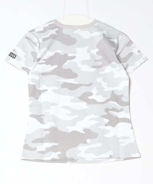 AVIREX(アヴィレックス)の「《WEB&DEPOT限定》CAMOUFLAGE S/S T-SHIRT(Tシャツ/カットソー・レディース・グリーン系その他/ホワイト系その他/ブラック系その他・M/L/S)」の4枚目の写真