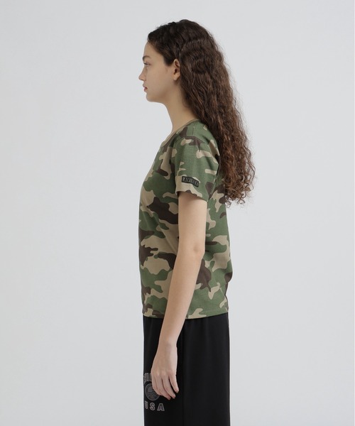 AVIREX(アヴィレックス)の「《WEB&DEPOT限定》CAMOUFLAGE S/S T-SHIRT(Tシャツ/カットソー・レディース・グリーン系その他/ホワイト系その他/ブラック系その他・M/L/S)」の8枚目の写真