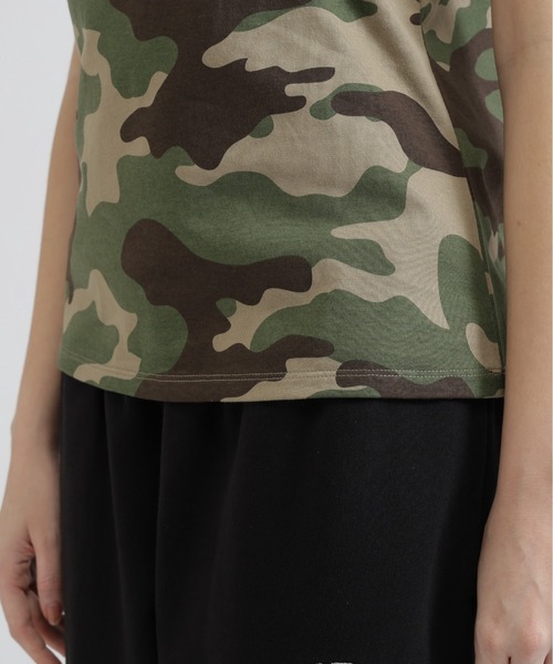 AVIREX(アヴィレックス)の「《WEB&DEPOT限定》CAMOUFLAGE S/S T-SHIRT(Tシャツ/カットソー・レディース・グリーン系その他/ホワイト系その他/ブラック系その他・M/L/S)」の12枚目の写真