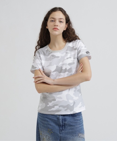 AVIREX(アヴィレックス)の「《WEB&DEPOT限定》CAMOUFLAGE S/S T-SHIRT(Tシャツ/カットソー・レディース・グリーン系その他/ホワイト系その他/ブラック系その他・M/L/S)」の21枚目の写真