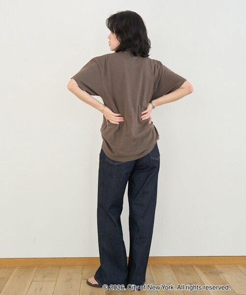 Rouge vif（ルージュヴィフ）の「【GOOD ROCK SPEED/グッドロックスピード】NYC TEE　New York City Tシャツ（Tシャツ/カットソー・レディース・ブラウン・フリー）」の15枚目の写真