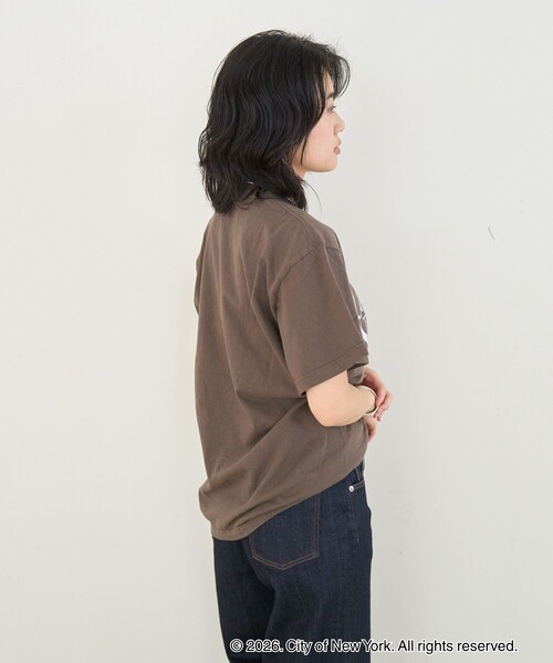 Rouge vif（ルージュヴィフ）の「【GOOD ROCK SPEED/グッドロックスピード】NYC TEE　New York City Tシャツ（Tシャツ/カットソー・レディース・ブラウン・フリー）」の11枚目の写真