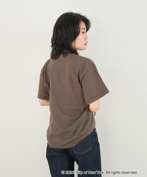Rouge vif（ルージュヴィフ）の「【GOOD ROCK SPEED/グッドロックスピード】NYC TEE　New York City Tシャツ（Tシャツ/カットソー・レディース・ブラウン・フリー）」の10枚目の写真