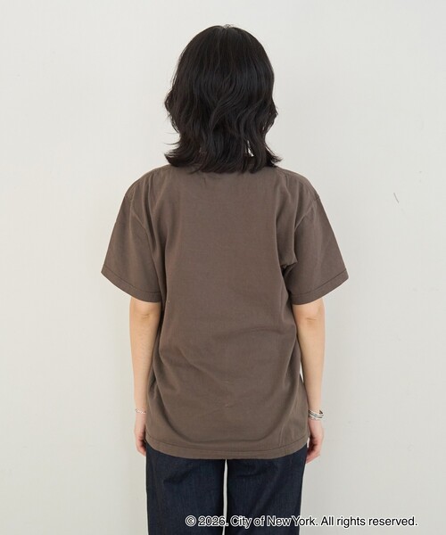 Rouge vif（ルージュヴィフ）の「【GOOD ROCK SPEED/グッドロックスピード】NYC TEE　New York City Tシャツ（Tシャツ/カットソー・レディース・ブラウン・フリー）」の5枚目の写真